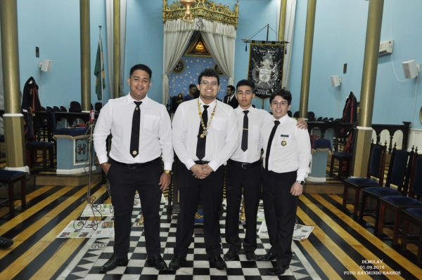 DEMOLAY'S DO AMAPÁ VISITAM JAMIL (RENASCENÇA) (4)