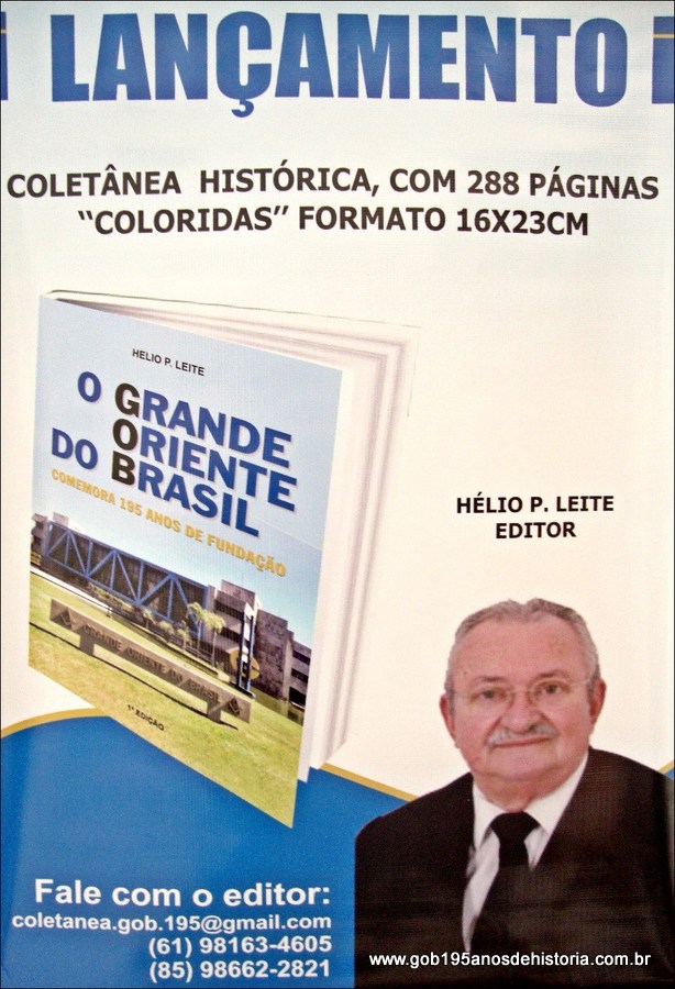 HISTÓRIA DA MAÇONARIA HÉLIO PEREIRA LEITE HÉLIO P LEITE HPL ANOS DE FUNDAÇÃO DO